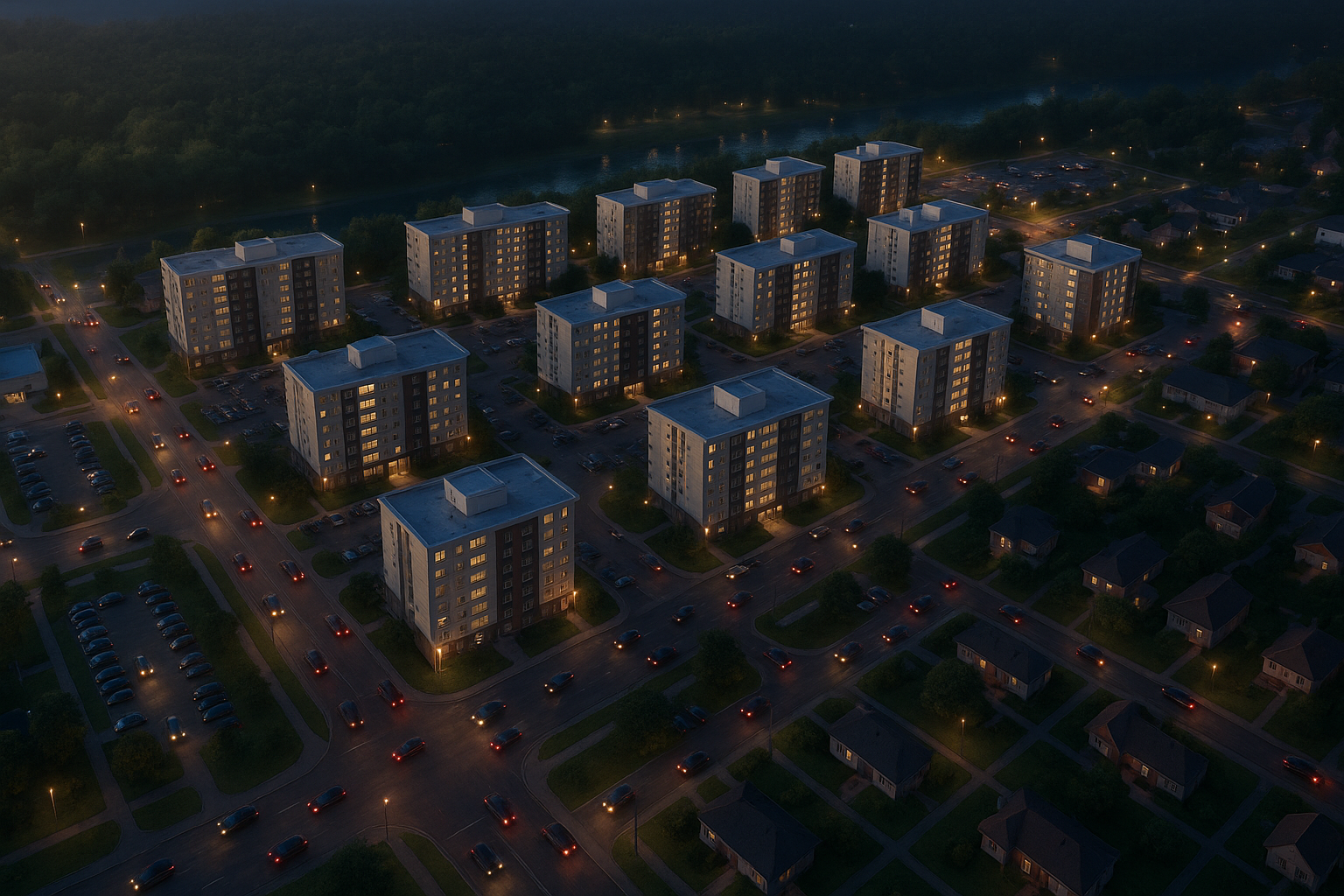 Commercial Building Rendering